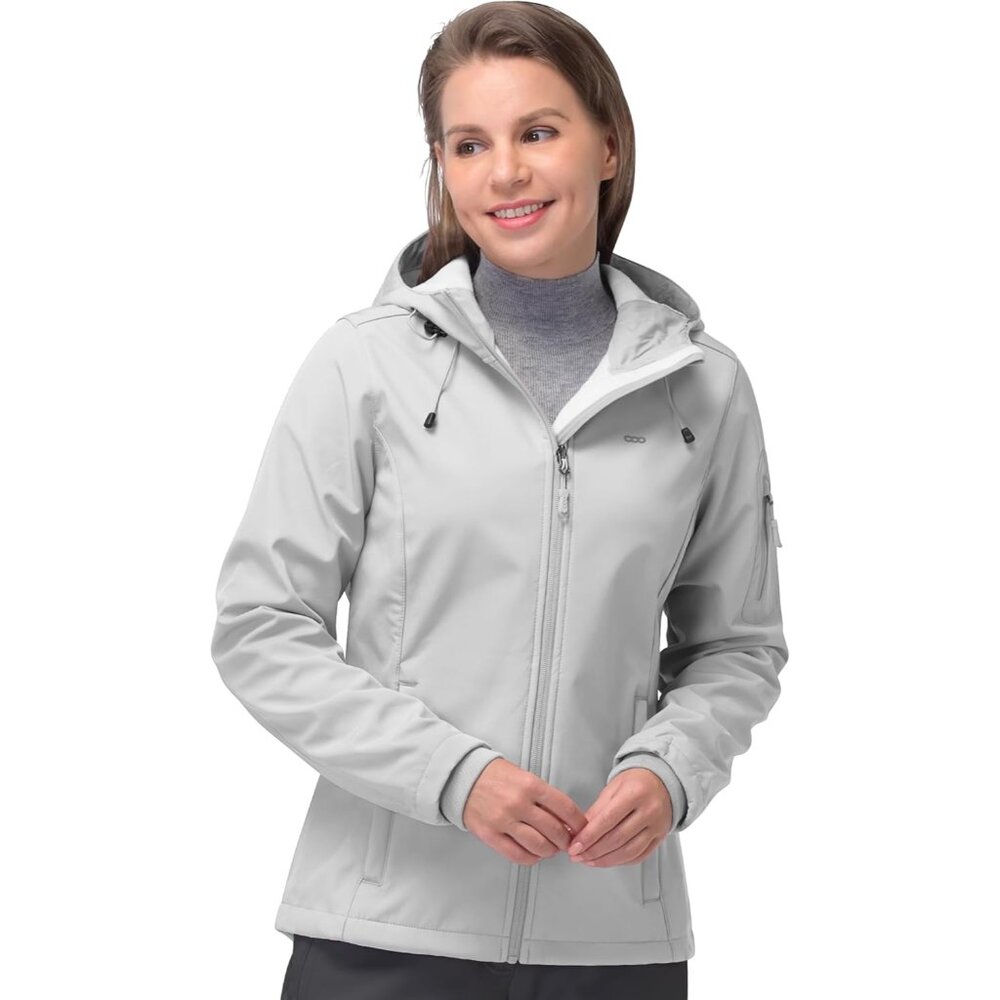 Women's Softshell Fleece-Lined Windproof Jacket F… - image 1